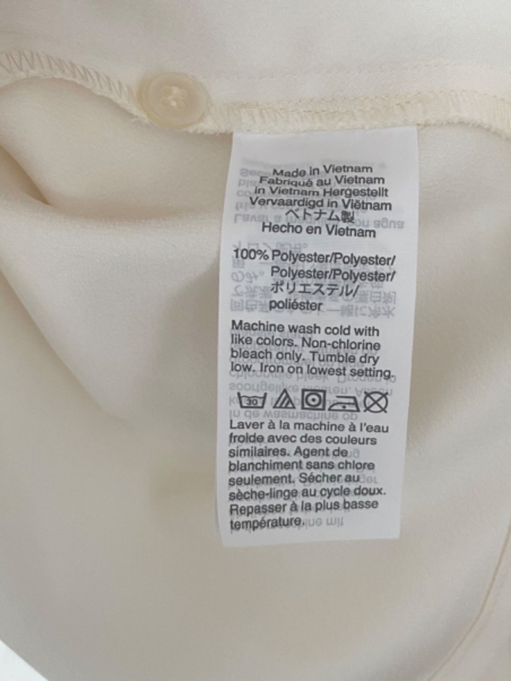 J. Crew Blouse with Ruffle - Picture 6 of 6